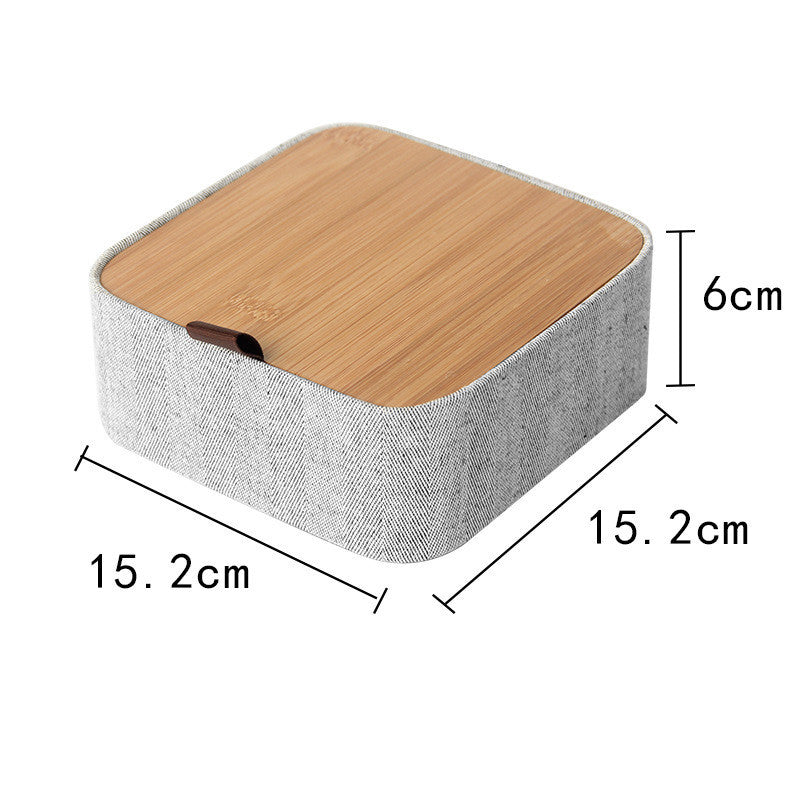 Simple Double Layer Jewelry Storage Box