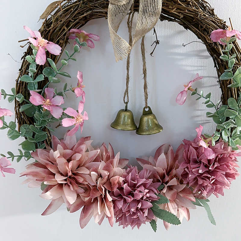 Garland Door Ornament Background Wall Decorations Welcome To Listing