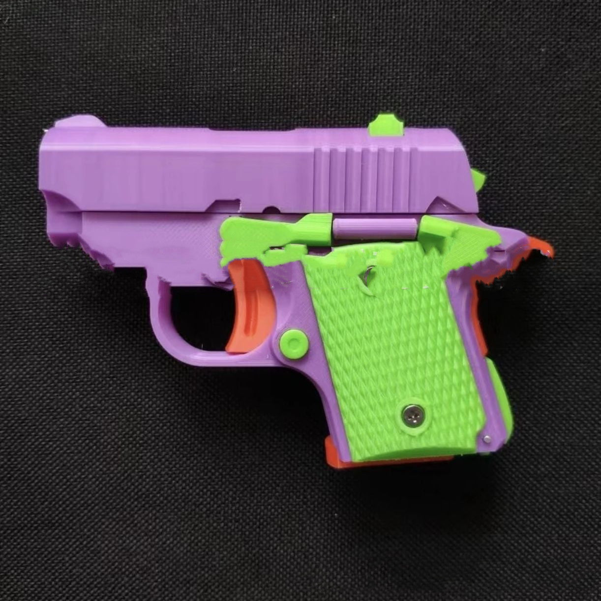 Radish Gun 3D Printing Mini Pistol Toy