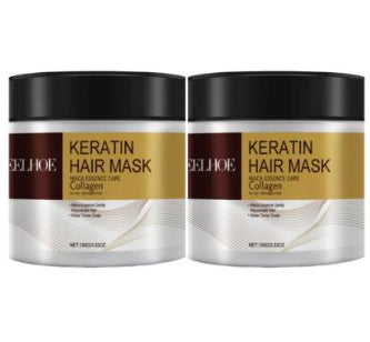 Masque Capillaire Réparateur Hydratant Réparation Profonde Cheveux Abîmés Anti-dessèchement Pointes Fourchues Anti-chute