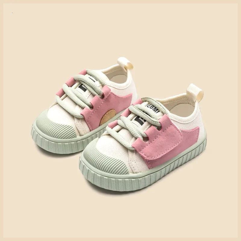 Baby Toddler Shoes Light And Stable Shoes Fashionable Canvas Shoes