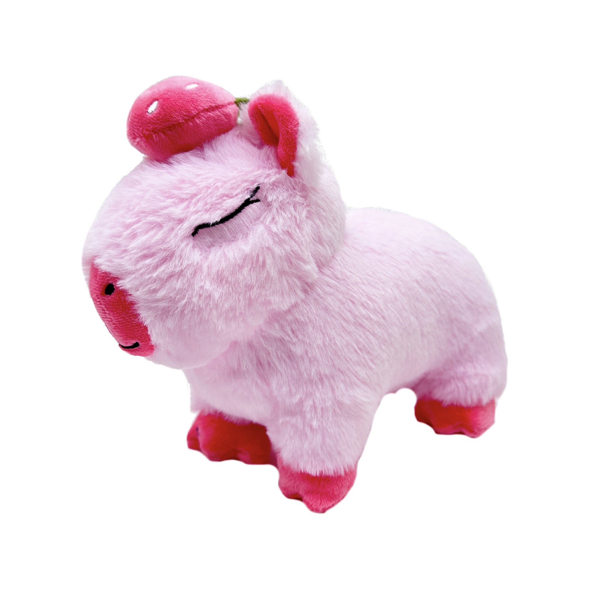 Orange Chicken Stuffed Orange Capybara Plush Toy