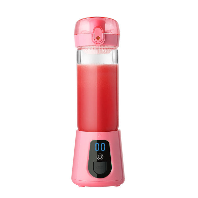 Mini tasse à jus électrique, verre, presse-agrumes portable, chargement domestique, tasse de mélange, machine à jus