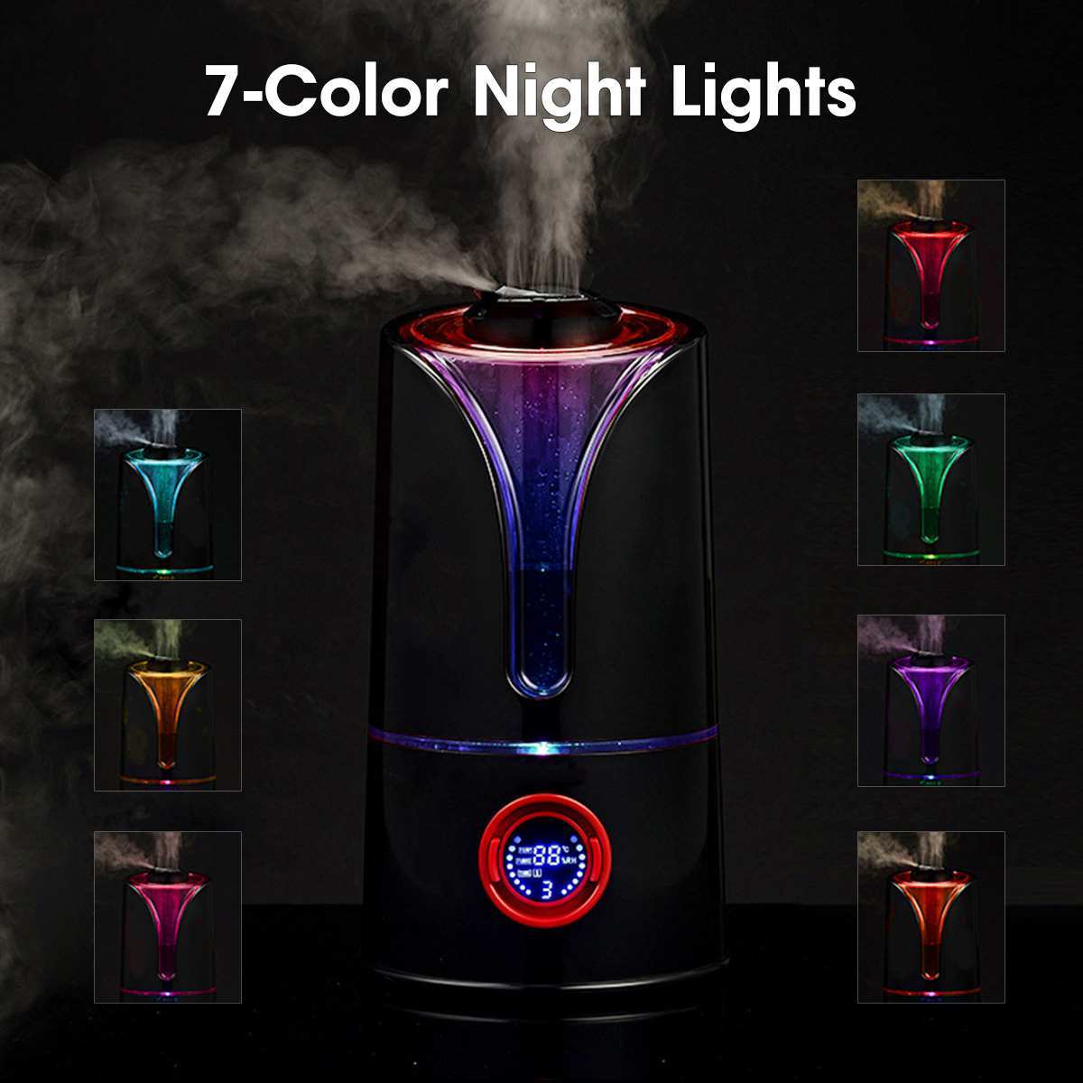 Large capacity timing air humidifier