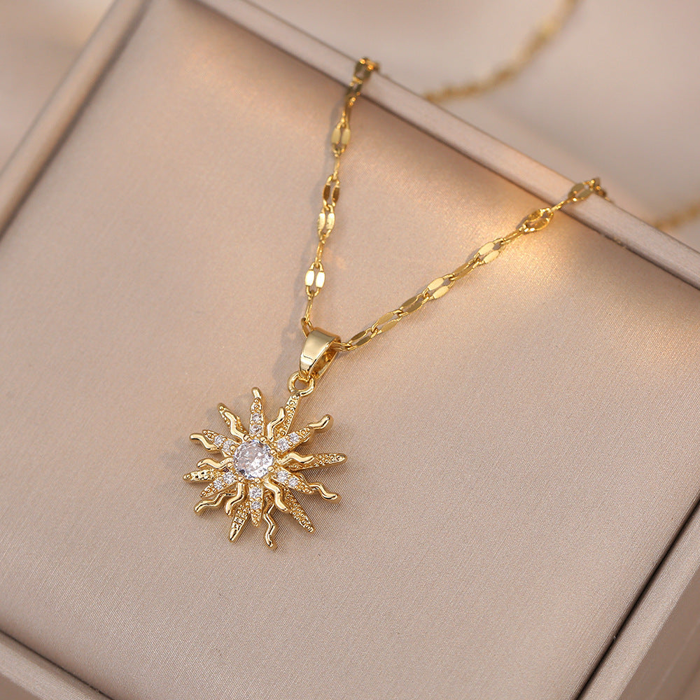 Fashion Women's Elegant Titanium Steel Necklace