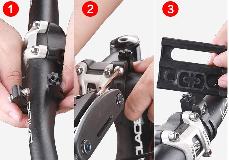 Bicycle aluminum alloy mobile phone holder electric vehicle motorcycle navigation bracket