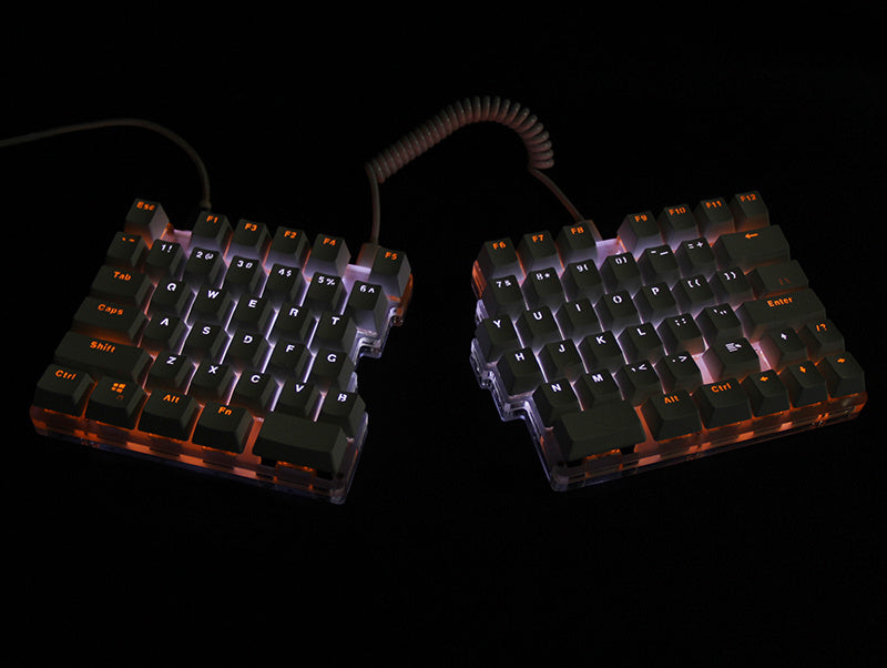 Split Keyboard Left And Right Hand Custom Programming