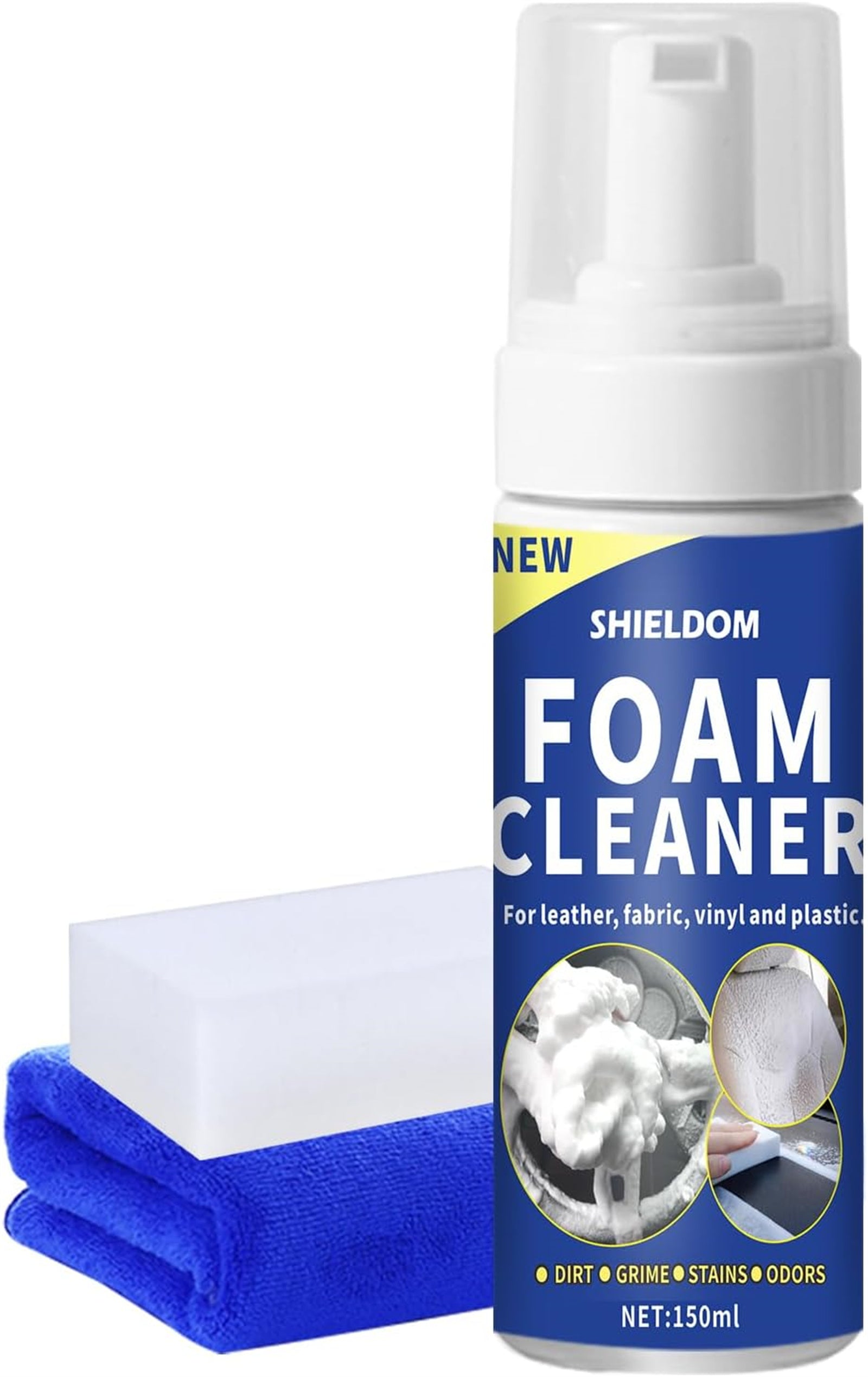 Multi-functional Car Interior Foam Cleaner
