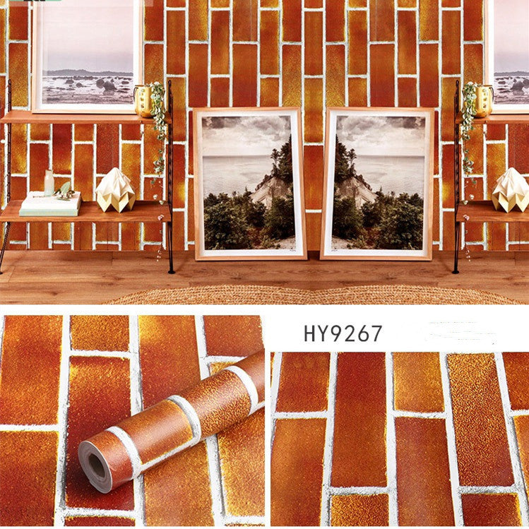 Self-pasted Refurbished Wallpaper Waterproof Three-dimensional Printing