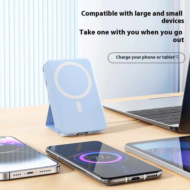 With Cable Magnetic Wireless Super Fast Charge Power Bank Large Capacity