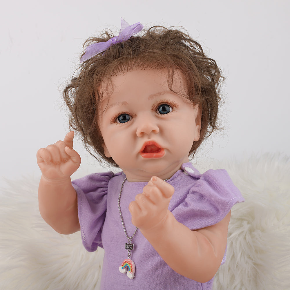 Simulation soft tape body reborn baby doll