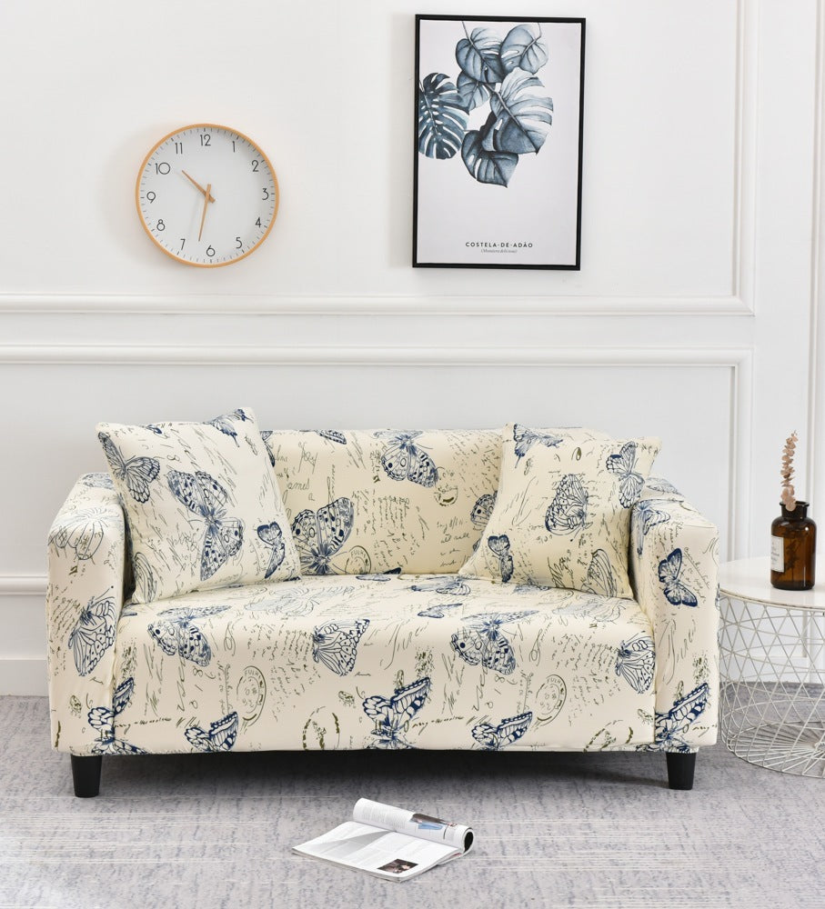 Stretch Sofa Cover All-inclusive Non-slip Three-seat Sofa Cushion Cover Cloth Sofa Towel Full Covered Household Dust Cover