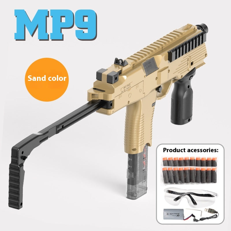 MP9 High-speed Electric Automatic Continuous Delivery Of Left-wheel Submachine Gun