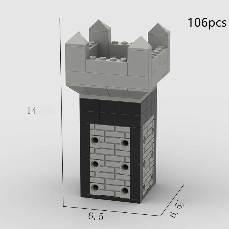 Small Particle Building Blocks Toy Assembled And Inserted Boy