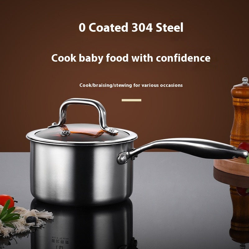 Non-stick Kitchen Thickened 304 Stainless Steel Pot Set