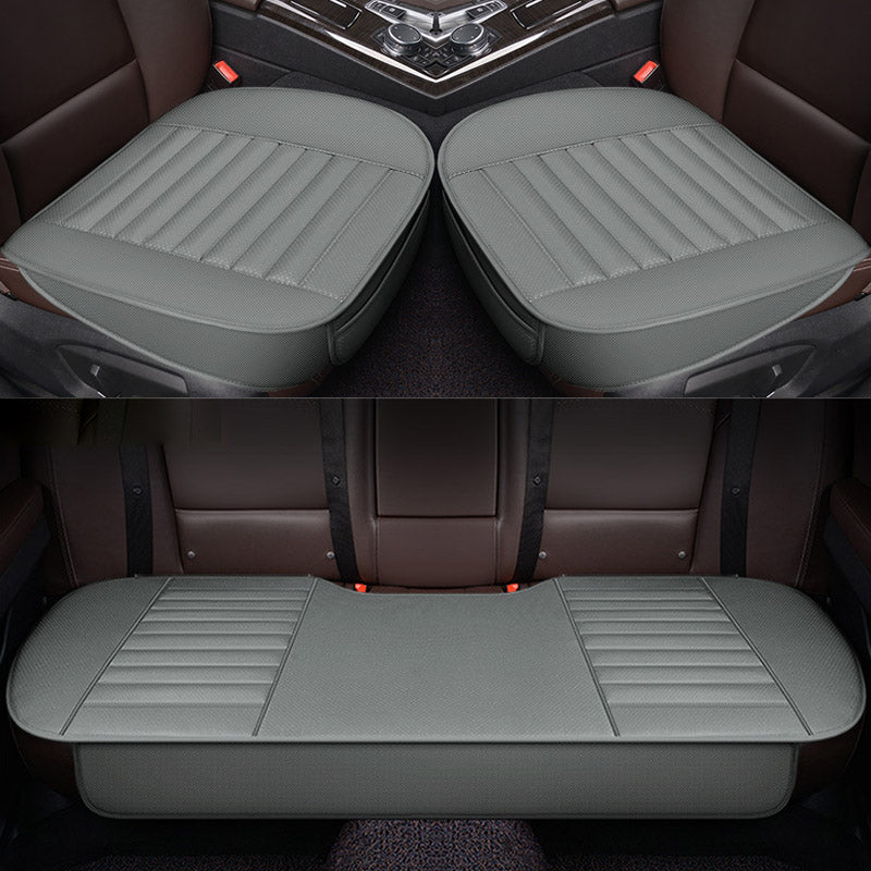 Full leather car seat cushion