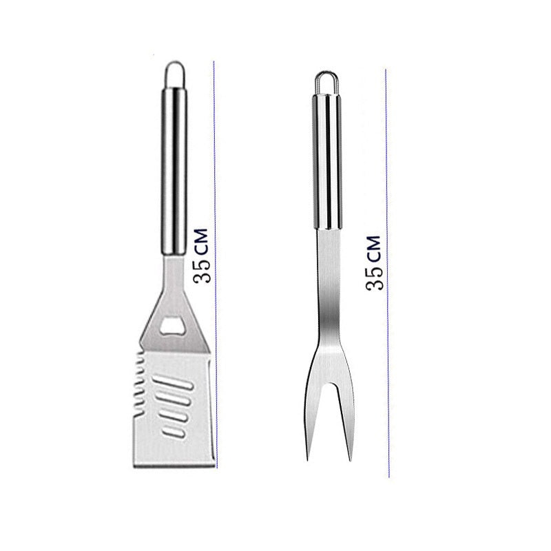 Barbecue Tool Outdoor BBQ Set 26-Piece Includes Apron Grilling Tools And Knives