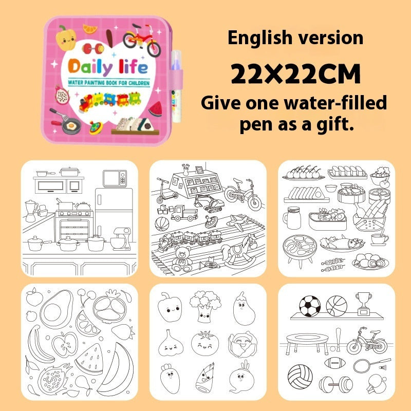 Children's Magic Picture Book Graffiti Water DIY Creative Folding