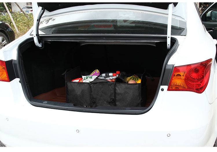 Car trunk storage bag