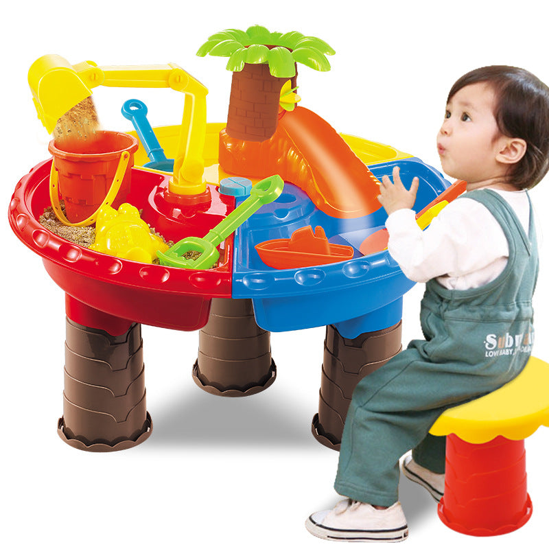 Children's Beach Play House Toy Set