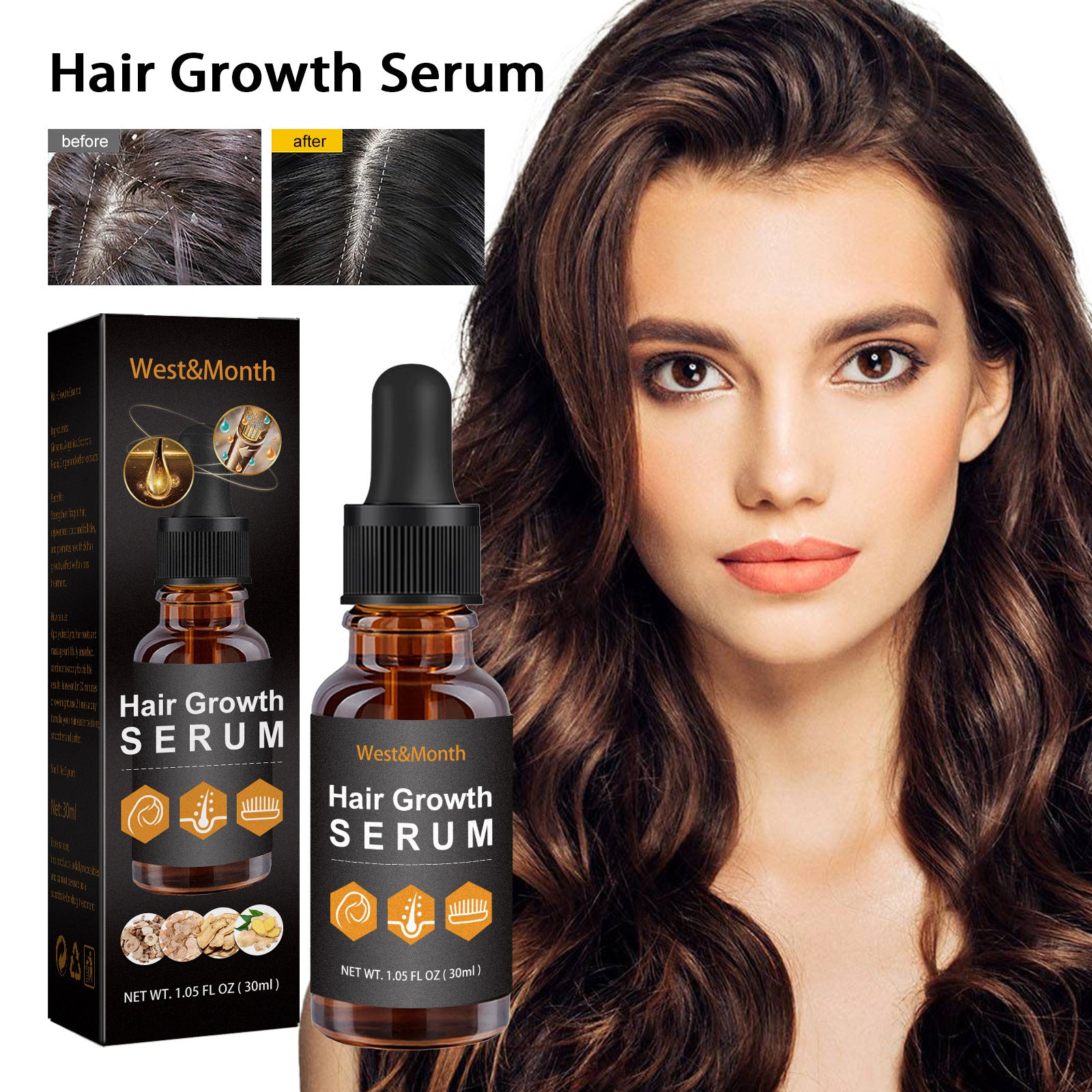 Sérum Capillaire Réparateur Croissance