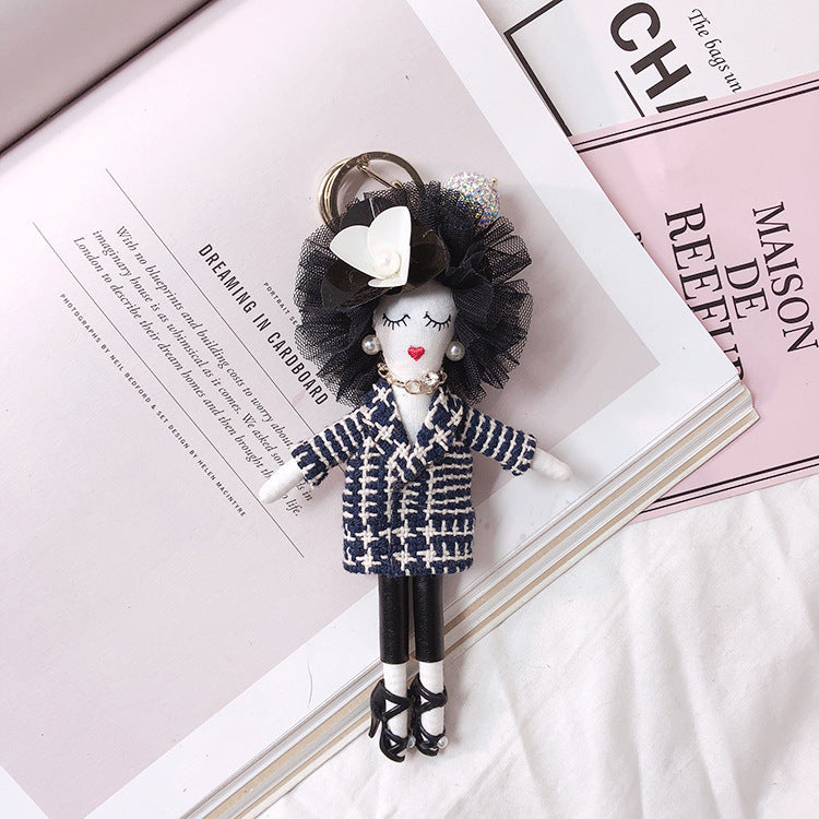 Girl Heart Doll Keychain Accessories