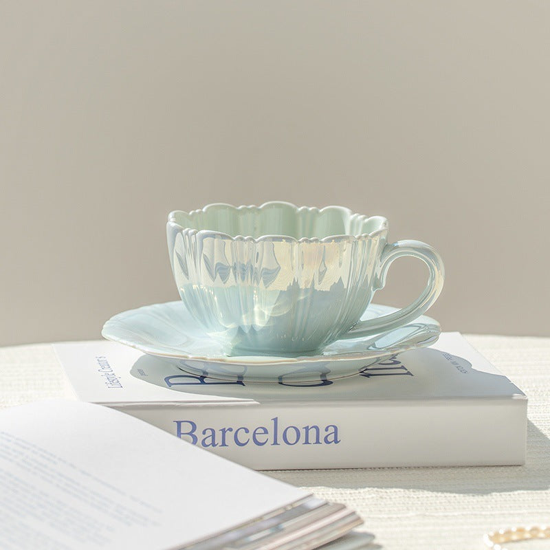 Delicate Afternoon Tea Ceramic Cup And Plate