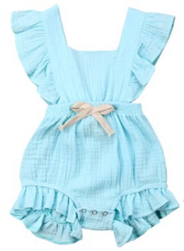Baby Summer Sweet Bubble Cotton Rompers