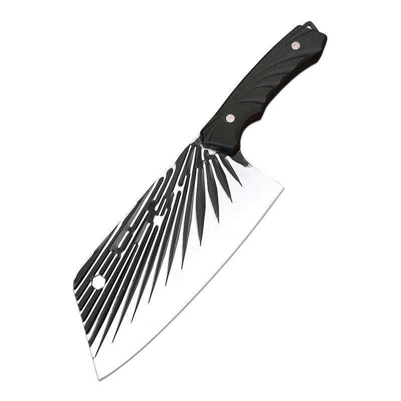 Oblique Hammer Pattern Hand-forged Household Meat Cutting Dual-purpose Kitchen Knife