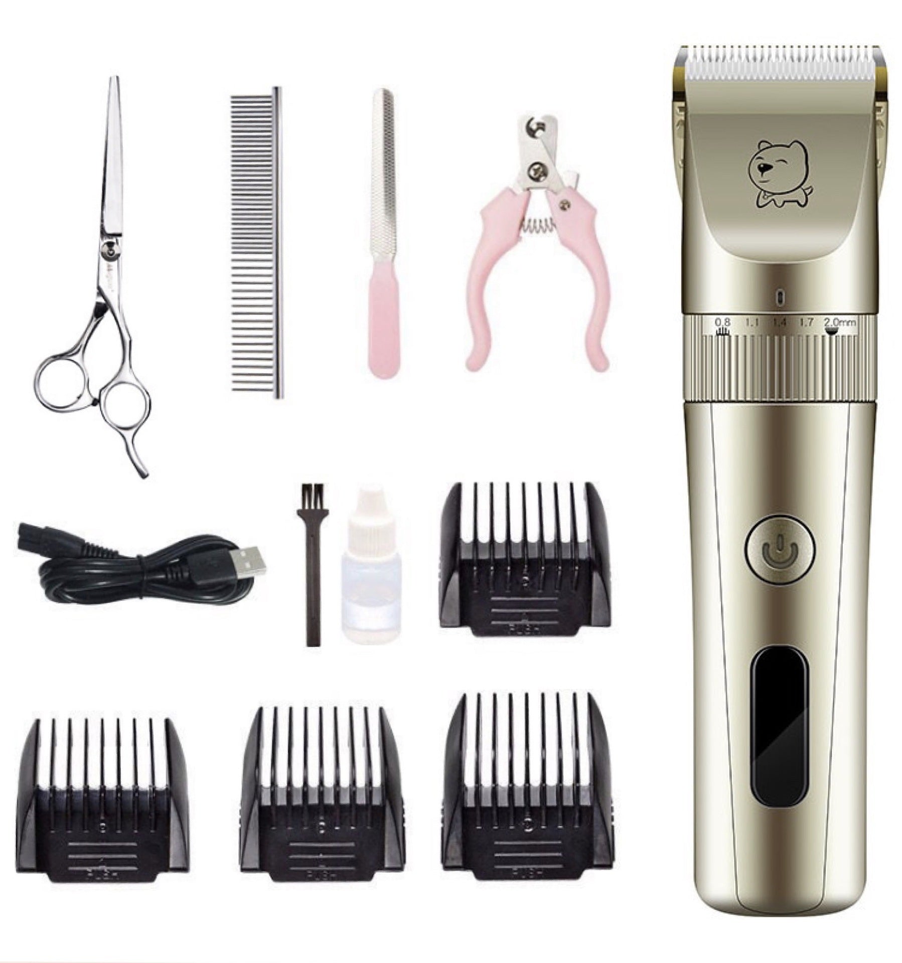 Dog Hair Cutting Professional Pet Knife Head Hair Pusher