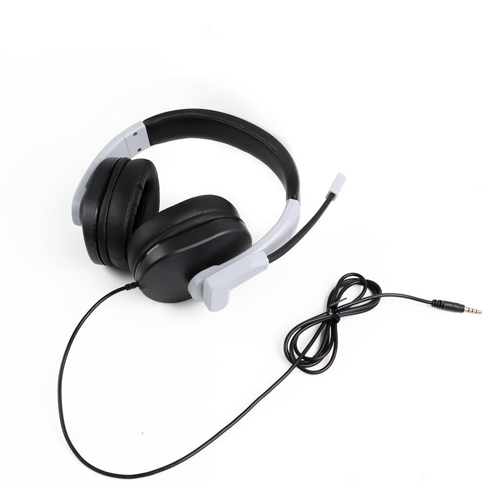 Wired Headphone Head-mounted With Microphone