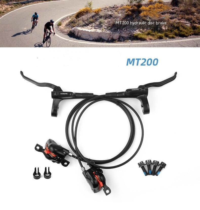 MT200 Oil Disc Bicycle Brake Level Mountain Bike Hydraulic