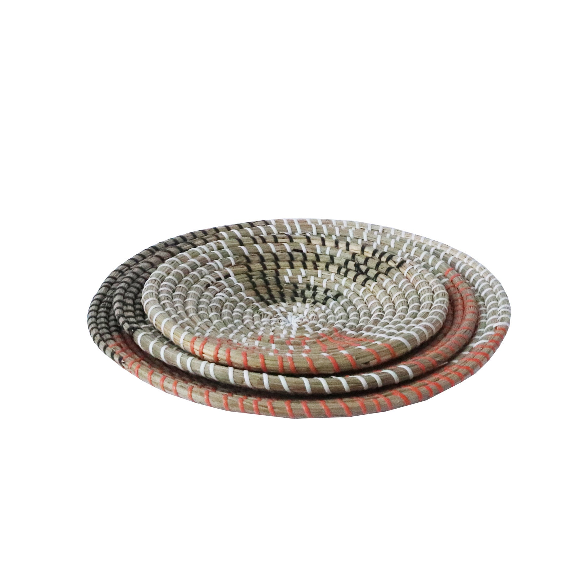 Straw Decorative Plate Hanging European Ornaments