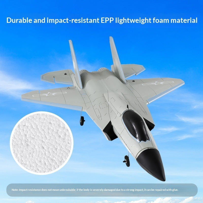 Remote-controlled Brushless Foam Fighter Jet
