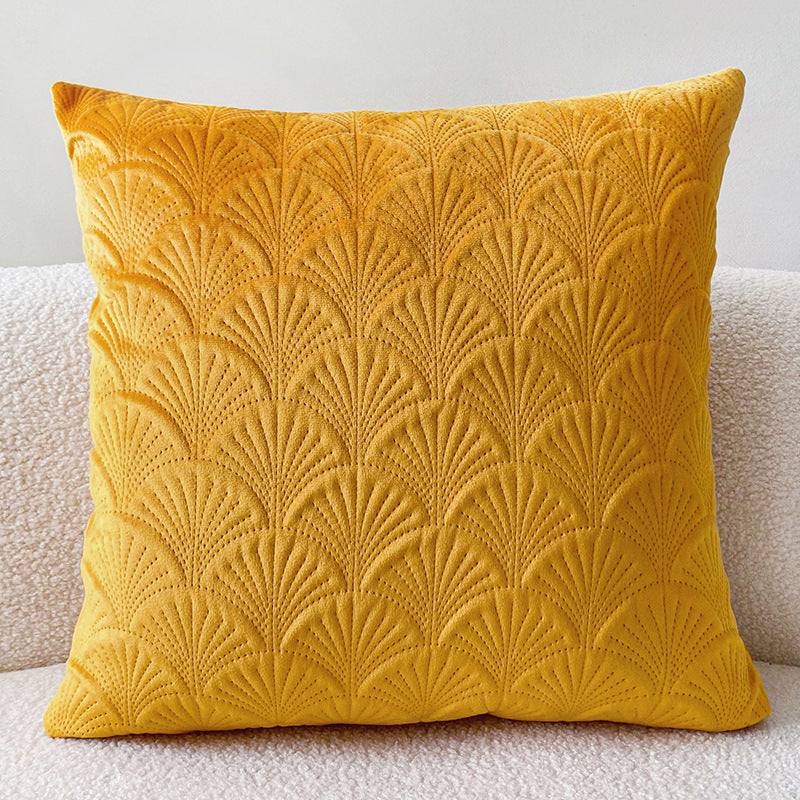 Sofa Embrace Pillowcase Solid Color Bedside Cushion Office Pillow