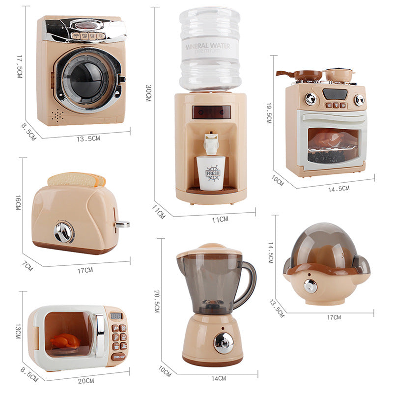 Simulation Children's Educational Play House Kitchen Toy Set