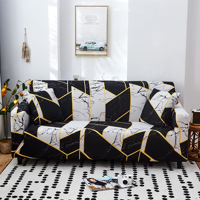 Elastic Sofa Slipcover All-inclusive Knitted High Elastic Beanbag Cover