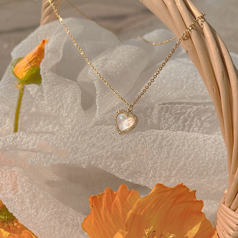 Sweet Love Necklace Women Light Luxury Niche