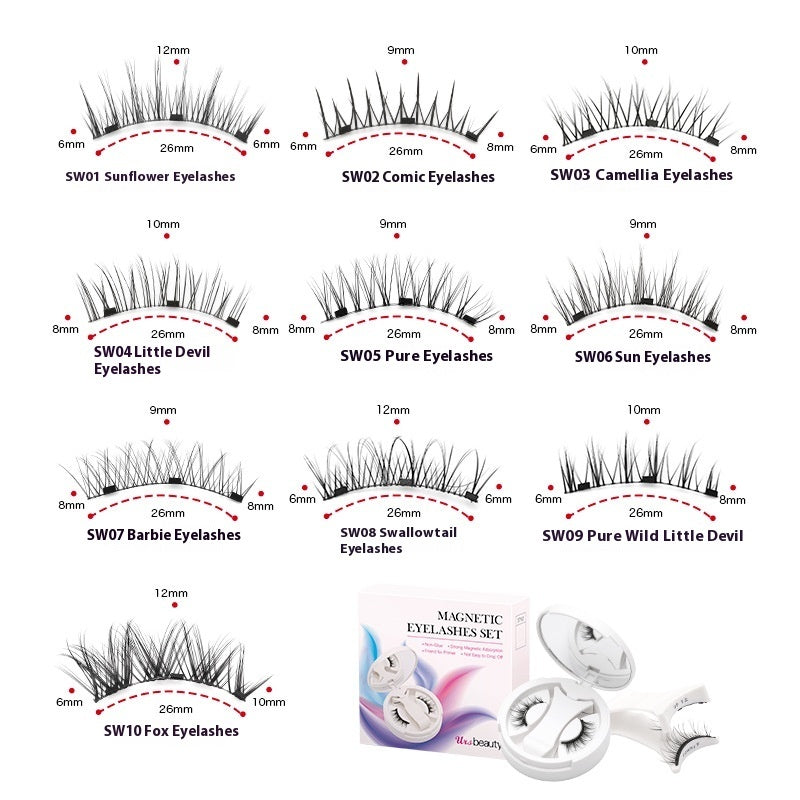 Magnetic False Integrated Soap Holder New Camellia Eyelashes