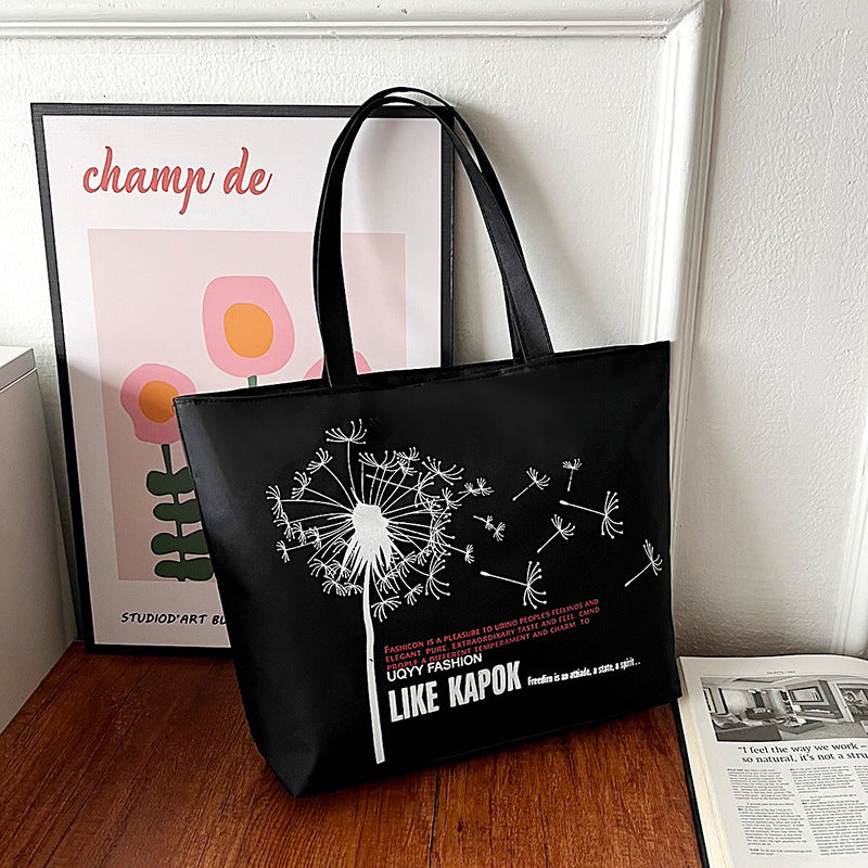 Fashion Canvas Large Capacity Women's Shoulder Bag