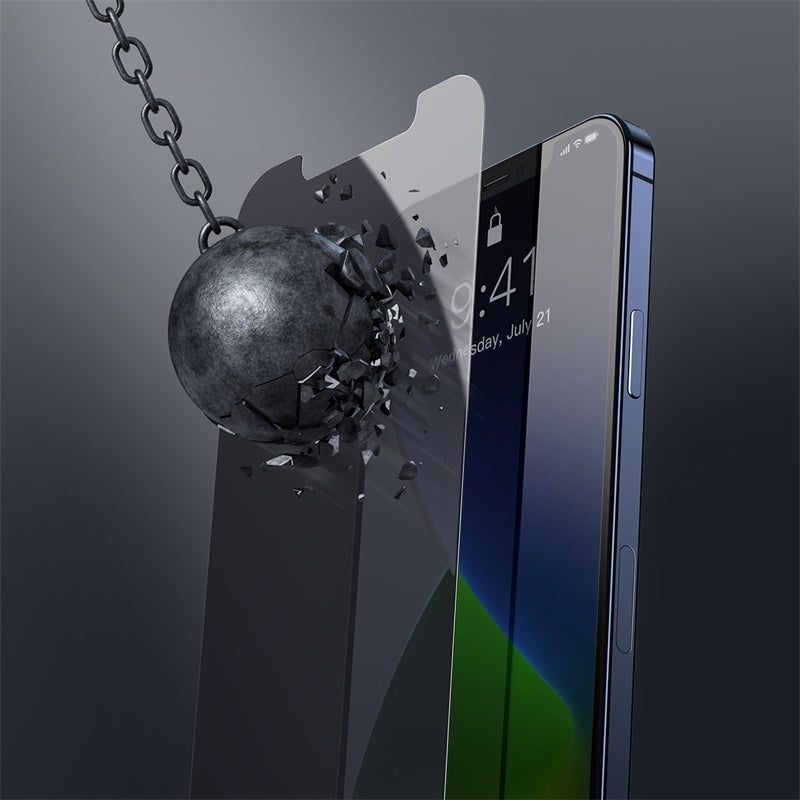 0.3mm Full Glass Privacy Tempered Film For IP 5.4 Inch Two Pieces