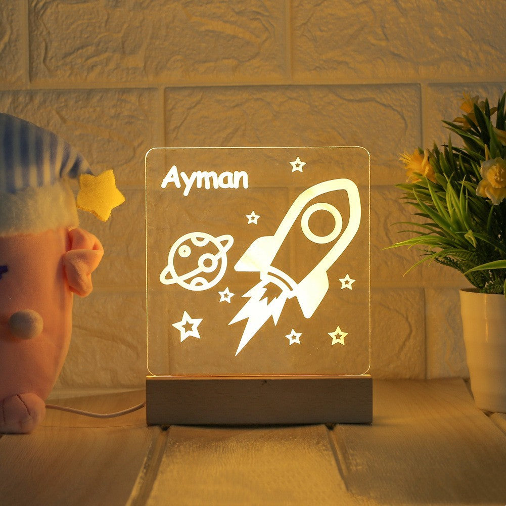 LED Bedside Lamp Children's Cartoon