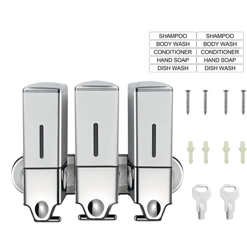 Household Toilet Manual Pull Rod Soap Dispenser