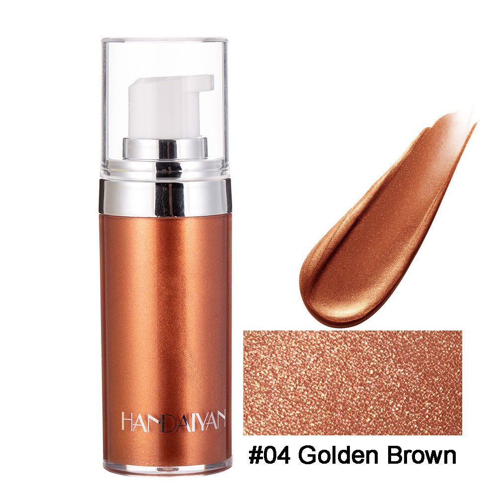 Maquillage Illuminateur Liquide Visage Jambes Correcteur Pailleté Liquide Bronzant Cosmétiques Éclat du Visage