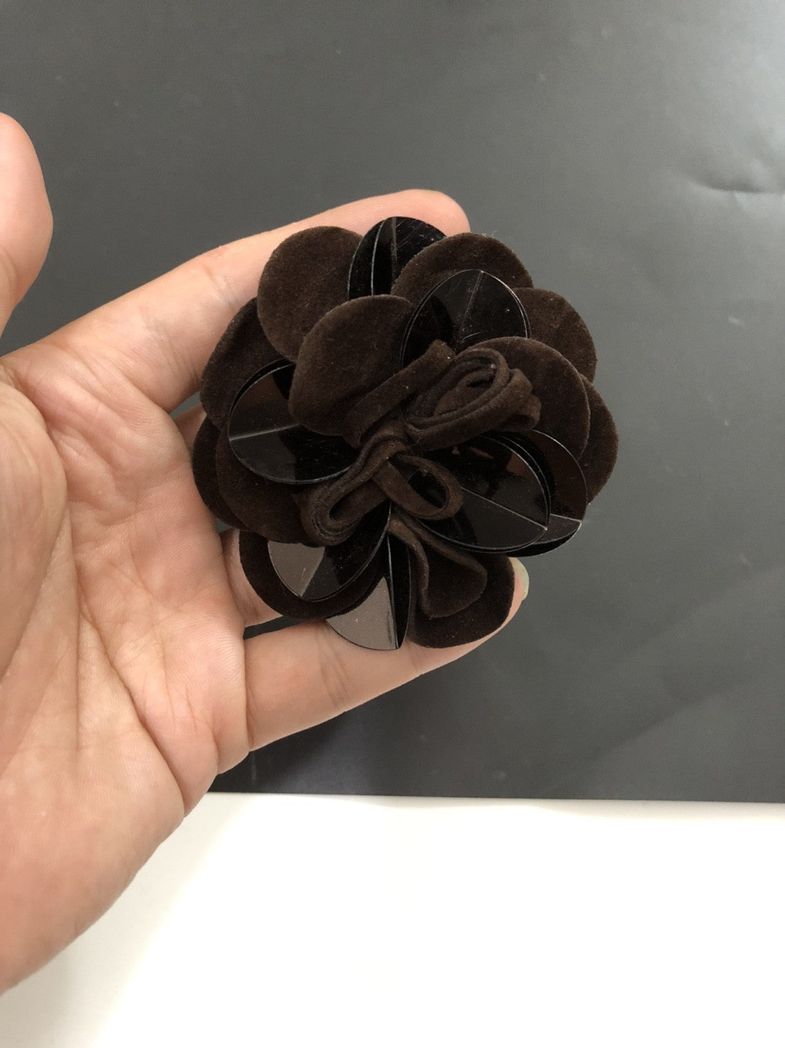 Fine Flannel Flowers Corsage Wrapped Flower Hair Clip Flower Handbag Pendant Brooch