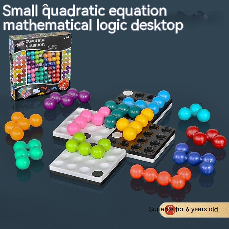 Quadratic Equation Educational Toys Children's Math Learning Logic Desktop Game