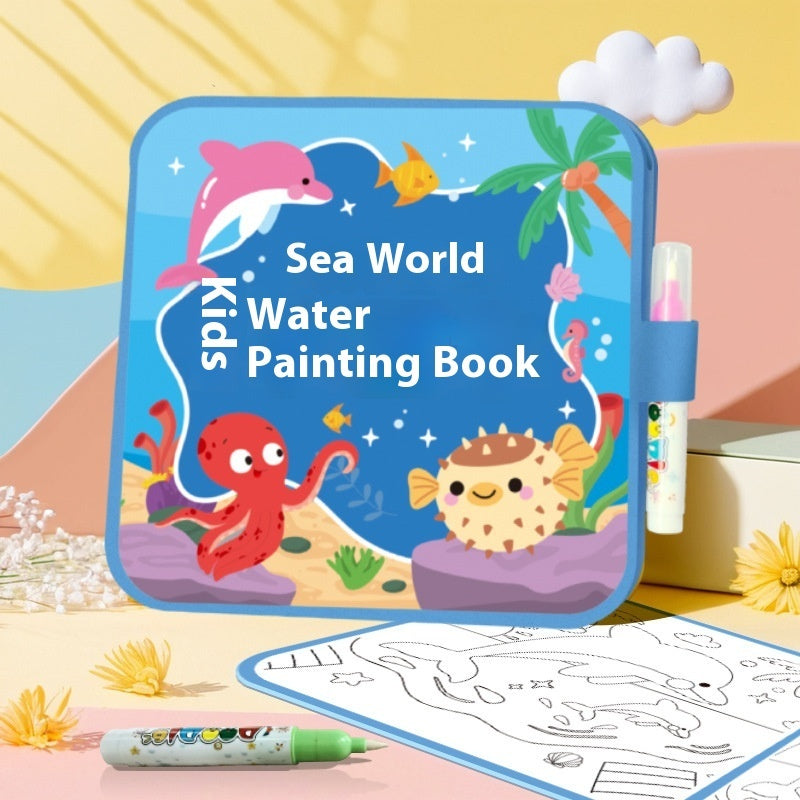 Children's Magic Picture Book Graffiti Water DIY Creative Folding