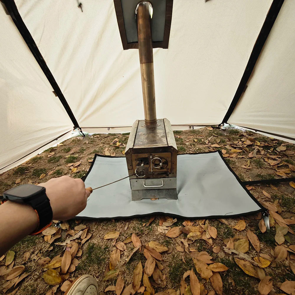 Outdoor Camping Tunnel Tent With Extendable Dome