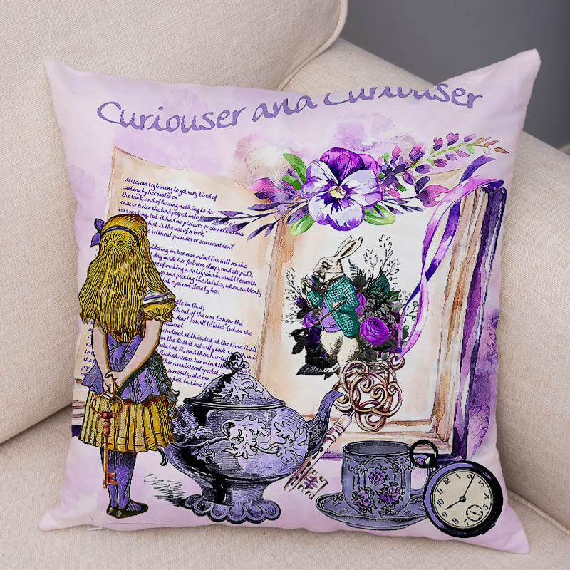 Cartoon Animal Home Sofa Pillow Cushion Cover Digital Printing