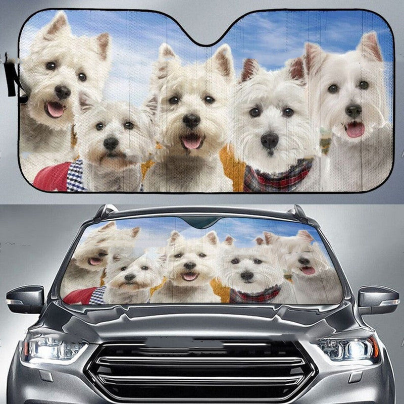 Car Sunshade Front Gear Heat Insulation Free Punch